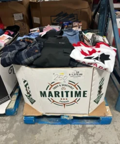 clothing liquidation pallets for sale