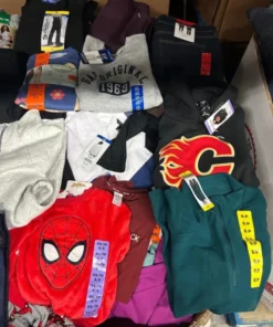 wholesale clothing pallets