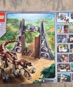 lego 75936 jurassic world jurassic park t rex rampage