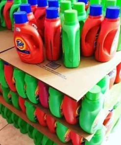 pallets of laundry detergent