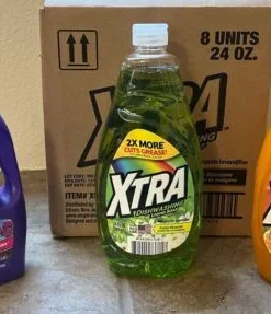 laundry detergent liquidation pallets​